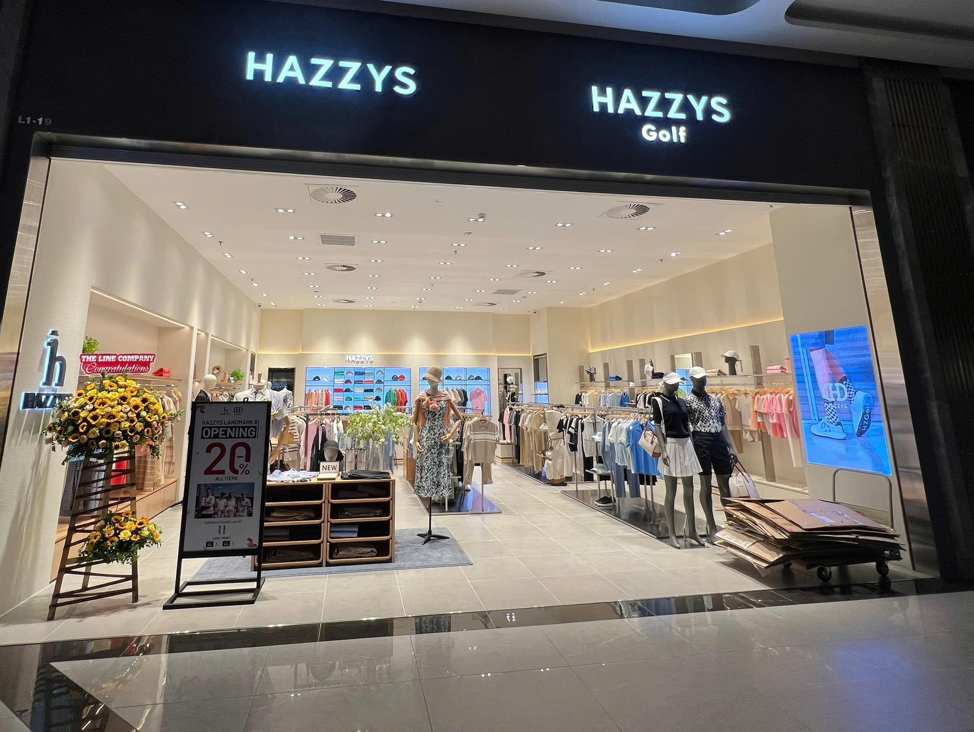 HỆ THỐNG ĐỒ GOLF HAZZYS